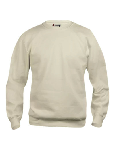 Sweat col rond basic adulte