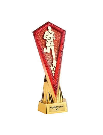 Petit trophee plastique monte or/ro