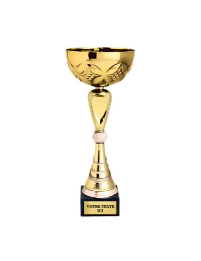 Coupe classique or/argent hauteur 3