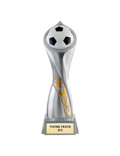 Trophee resine trophee foot h.80 cm