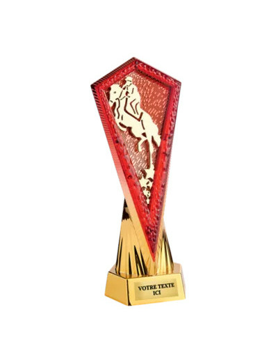 Petit trophee plastique monte or/ro