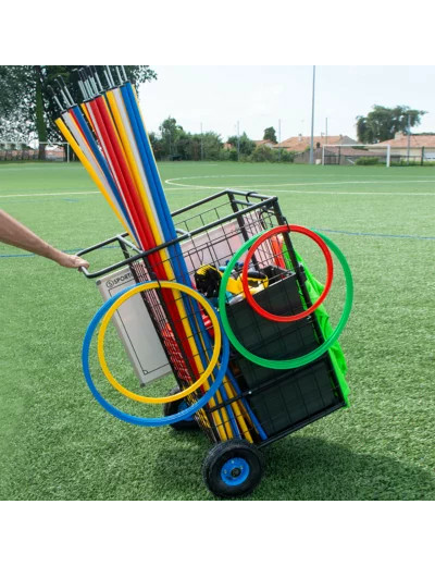 Chariot de rangement matériel