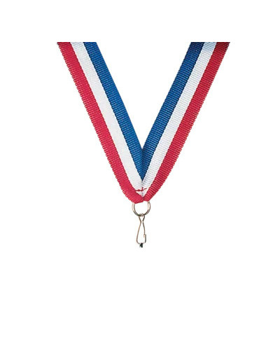 Ruban medaille tricolore modèle fin