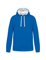 Bleu roi clair/blanc