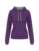 Violet/gris oxford