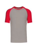 gris clair/rouge