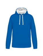 Bleu roi clair/blanc