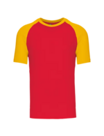 Rouge/jaune