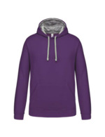 Violet/gris oxford