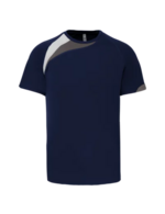 Bleu marine sportif/blanc/gris tempête