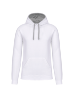 Blanc/gris fin