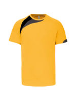jaune sportif/noir/gris tempête