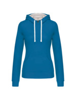 Bleu tropical/blanc